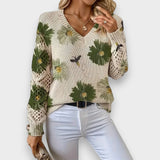 Carina | Pull Floral Délicat