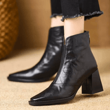 Klaudia - Bottines de luxe à talon moyen