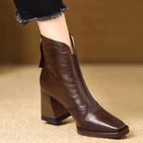Klaudia - Bottines de luxe à talon moyen
