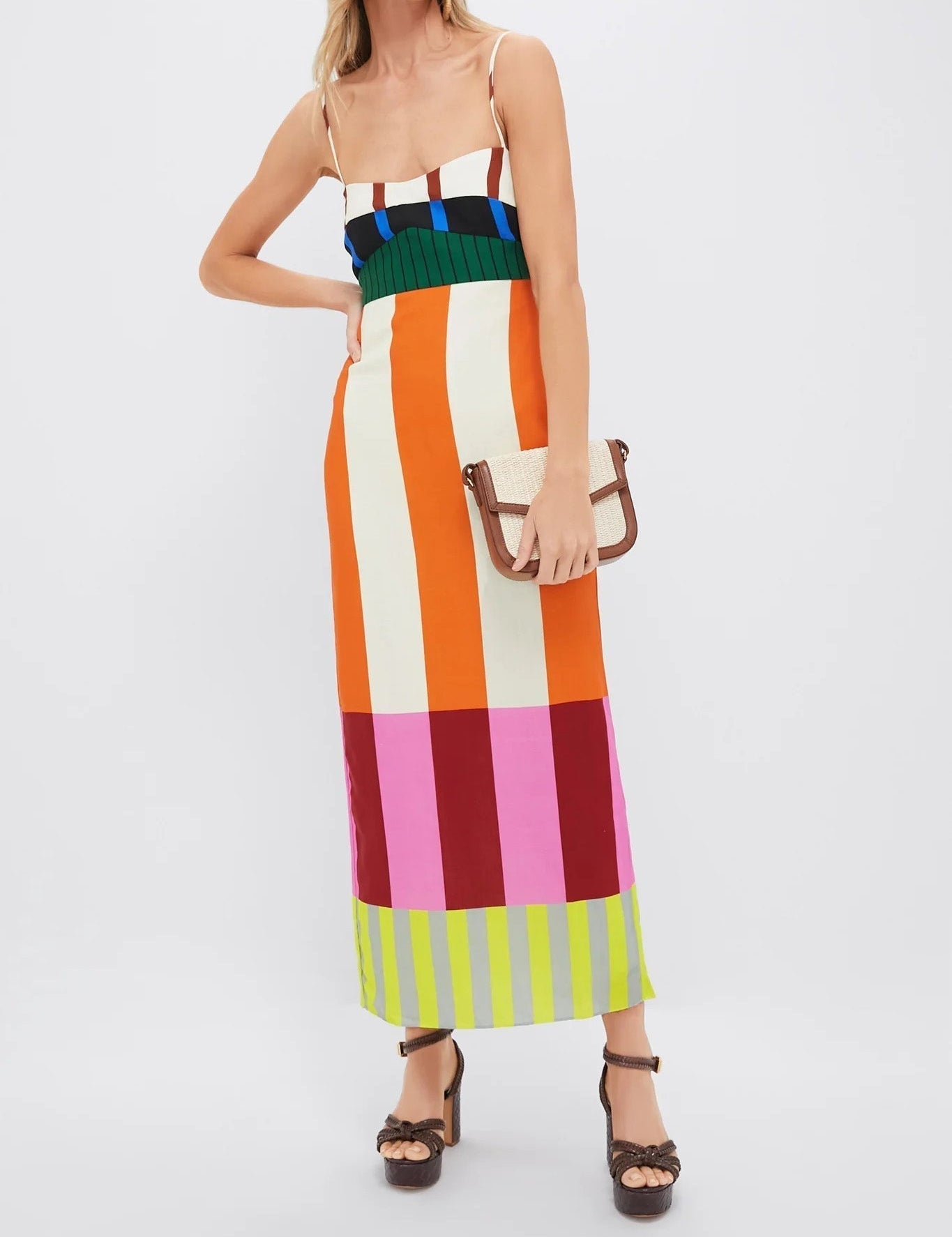 Pamela™ | Robe rayée en couleurs